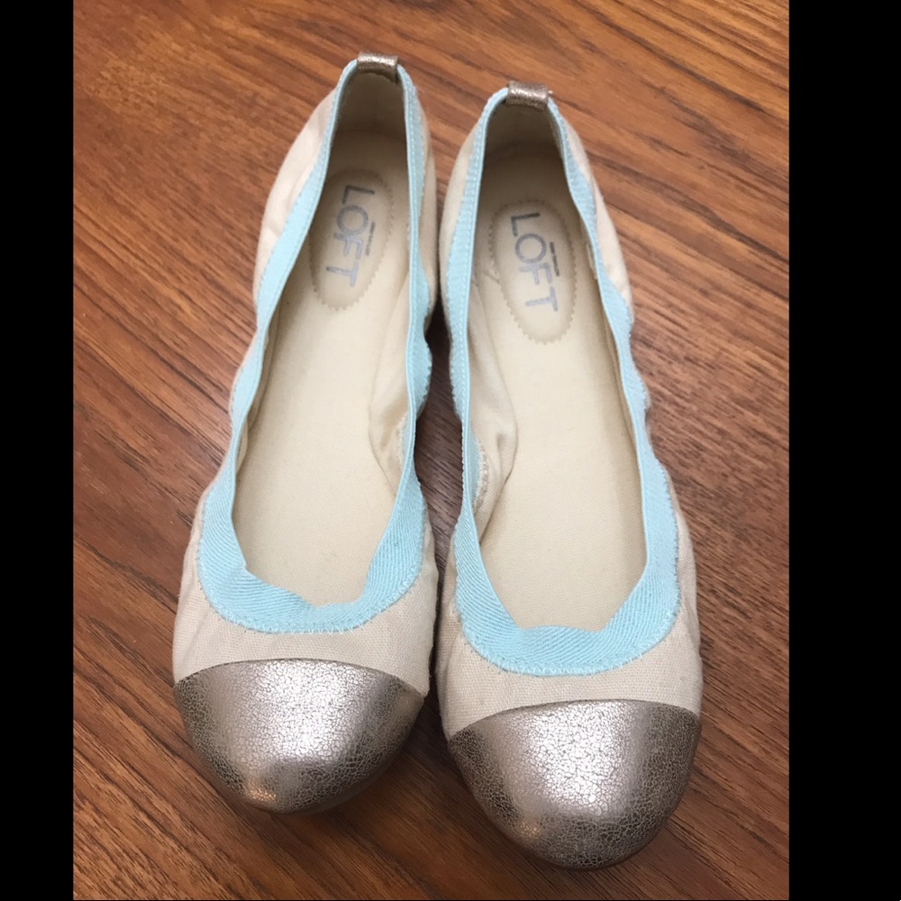 BNWOT Loft Ballet Flats